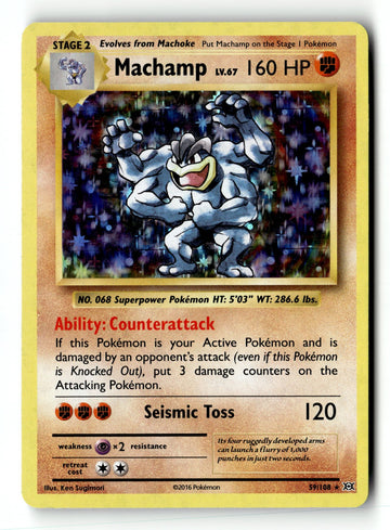 Pokemon Card Machamp LP XY - Evolutions 59/108