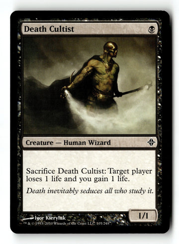 MTG Death Cultist Rise of the Eldrazi LP Magic The Gathering