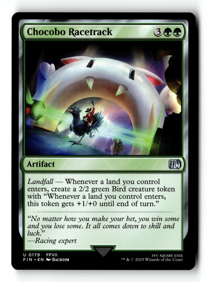 MTG Chocobo Racetrack FINAL FANTASY LP Magic The Gathering