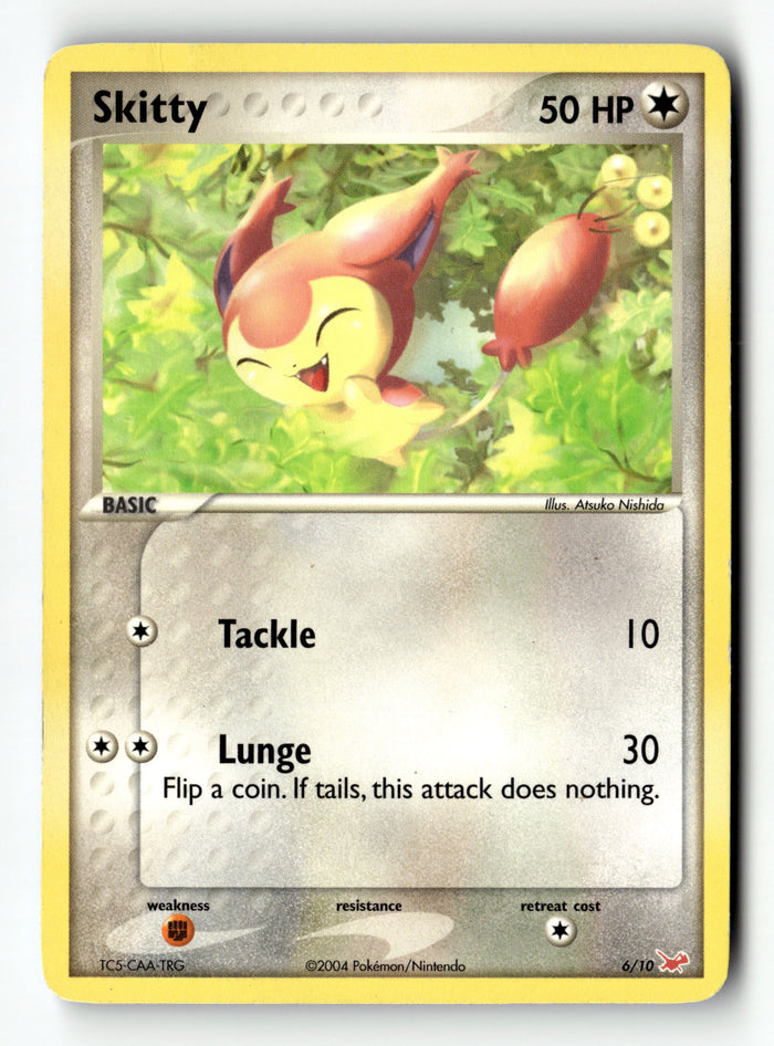 Pokemon Card Skitty LP EX Trainer Kit 1: Latias & Latios 6/10