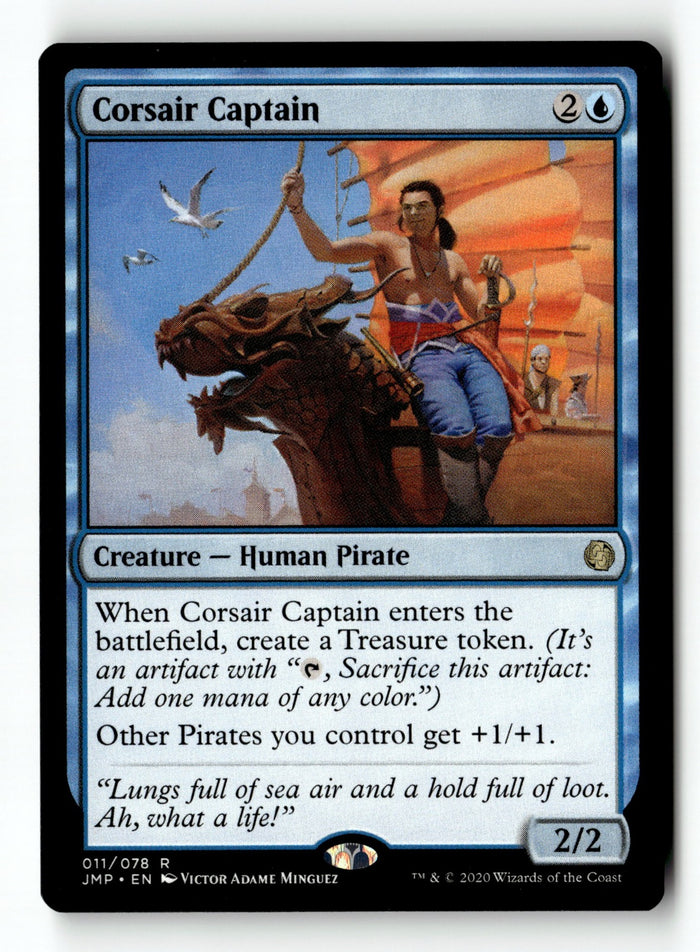 MTG Corsair Captain Jumpstart LP Magic The Gathering