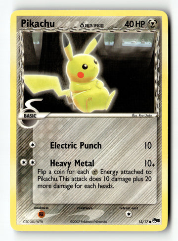 Pokemon Card Pikachu LP POP Series 4 13/17