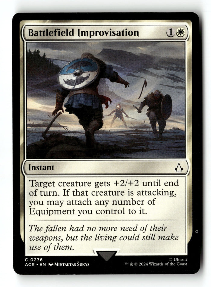 MTG Battlefield Improvisation Assassin's Creed LP Magic The Gathering
