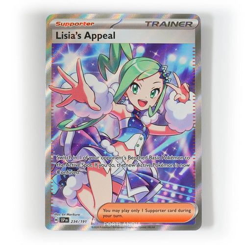 Pokemon - Lisia's Appeal - 234/191 - SV Surging Sparks - Full Art Trainer