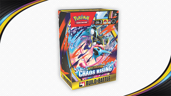 Pokémon TCG: Mega Evolution—Chaos Rising Build & Battle Box