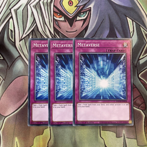 SDCH-EN034 x3 Metaverse Common Excellent Condition Yugioh