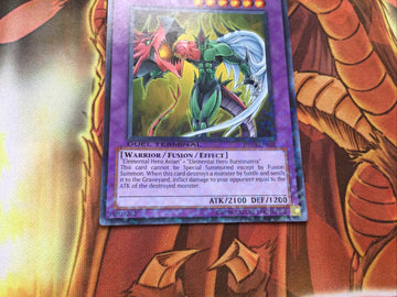 DT03-EN035 Yugioh 1x Common Elemental Hero Flame Wingman Near Mint (back)