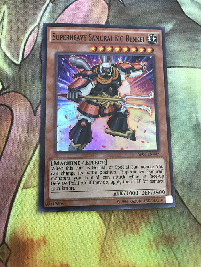 AP06-EN007 Superheavy Samurai Big Benkei (VG) Super Rare Yugioh!