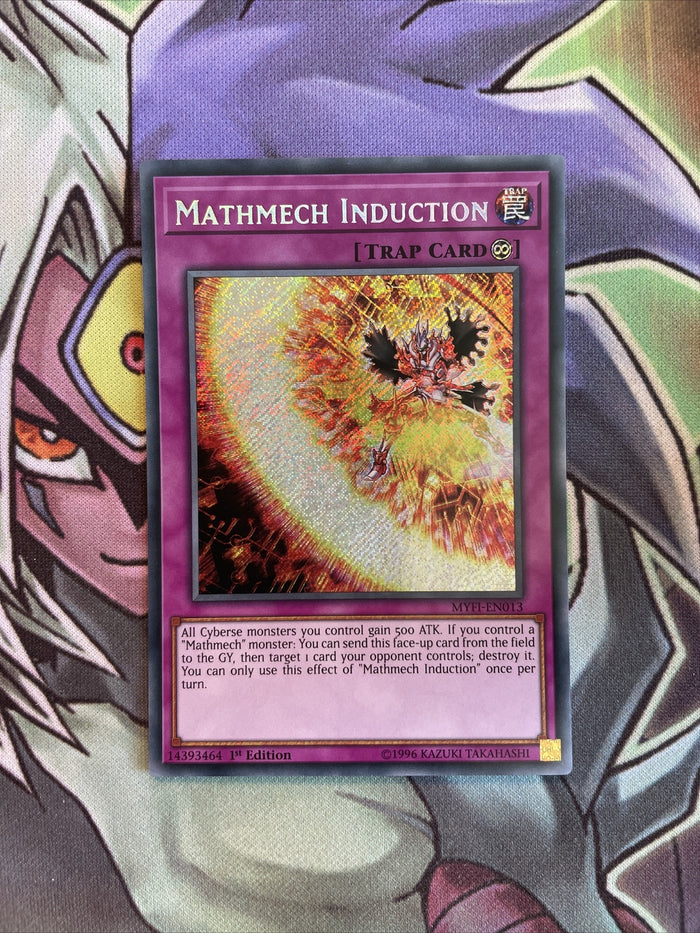 MYFI-EN013 Mathmech Induction Secret Rare 1st Edition NM Yugioh Card