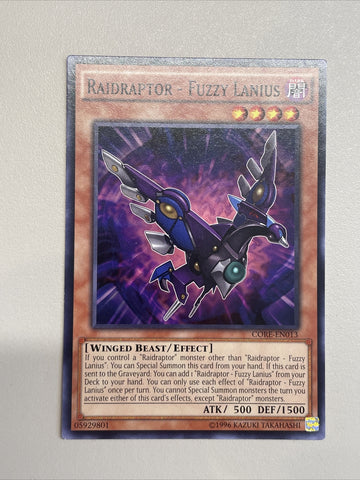 Yugioh! Raidraptor-Fuzzy Lanius CORE-EN013
