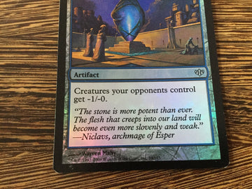 Cumber Stone Foil - Conflux  Excellent Magic MTG (back)