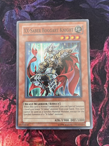 TSHD-EN000 YUGIOH XX-Saber Boggart Knight Super Rare unl Edition