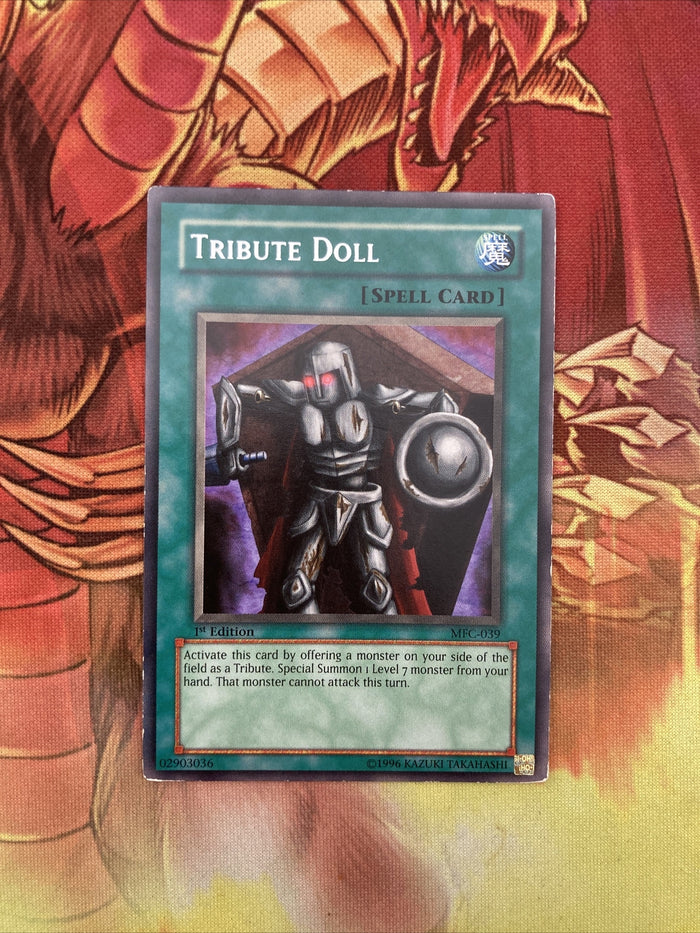 MFC-039  YuGiOh! - TRIBUTE DOLL 1st edition Rare