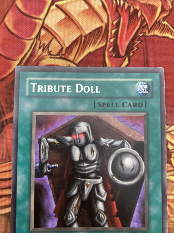 MFC-039  YuGiOh! - TRIBUTE DOLL 1st edition Rare (back)