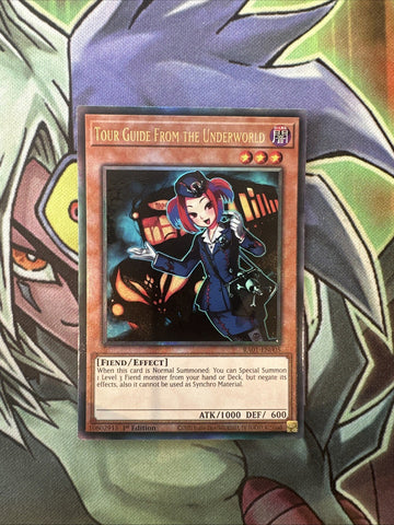 RA01-EN005 Tour Guide From The Underworld New Ultimate 1st Edition NM Yugioh