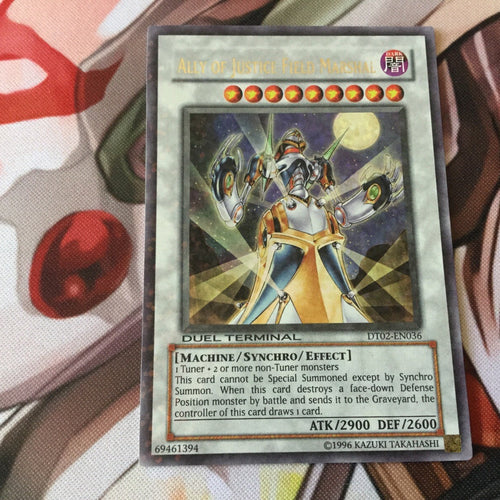 DT02-EN036 YuGiOh Ally of Justice Field Marshal - Ultra Parall!