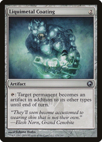 Liquimetal Coating - Mirrodin Excellent Magic MTG