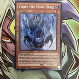 MVP1-ENS32 Vijam The Cubic Seed Secret Rare 1st Edition NM Yugioh Card