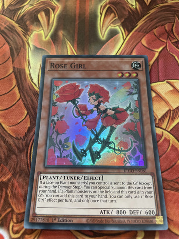 ETCO-EN081 Rose Girl - Super Rare - 1st Edition - YuGiOh (back)