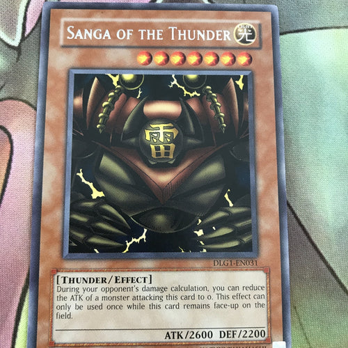 DLG1-EN031 YuGiOh SANGA OF THE THUNDER Rare NM/M