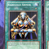 MFC-036 x3 Raregold Armor  - Common - Unlimited Edition Yugioh
