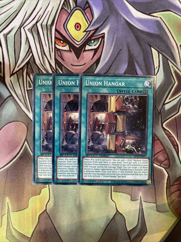 SBCB-EN077 x3 Union Hangar Common Excellent Condition Yugioh