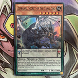 PEVO-EN047 Zefraniu, Secret Of The Yang Zing Super 1st Edition NM Yugioh Card
