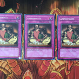 RP02-EN008 3x Appropriate PLAYSET yugioh