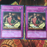 RP02-EN008 3x Appropriate PLAYSET yugioh