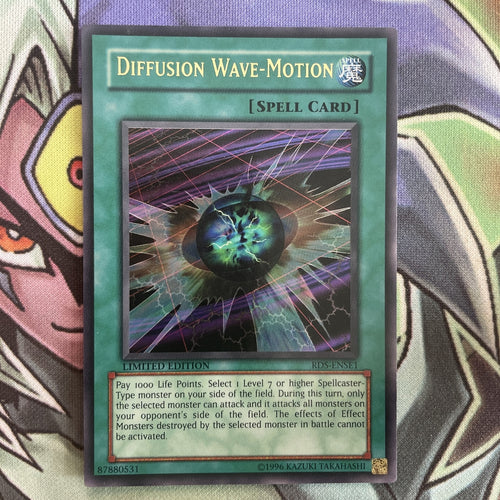 RDS-ENSE1 Diffusion Wave-Motion Ultra Rare Limited Edition NM Yugioh Card