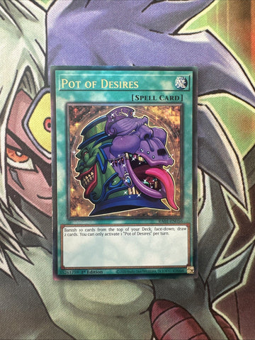 RA01-EN056 Pot Of Desires New Ultimate Rare 1st Edition NM Yugioh Card