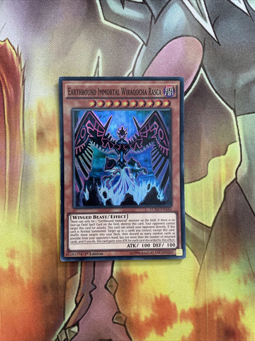 LC5D-EN150 1x Yugioh! | Earthbound Immortal Wiraqocha Rasca 1st edition