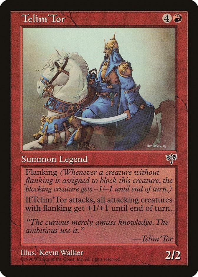 Telim Tor - Tempest Excellent Magic MTG