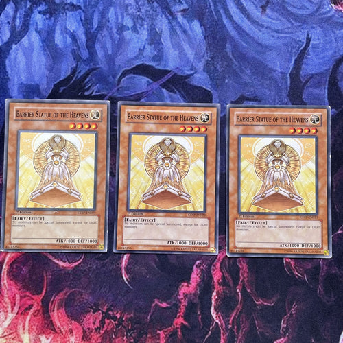 CDIP-EN023 Barrier Statue Of The Heavens x 3 - Playset - 1st Ed Common Yugioh
