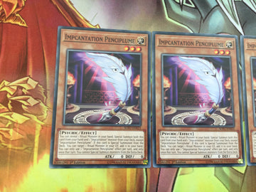 SOFU-EN023 Yugioh 3x Impcantation Penciplume (NM) (back)
