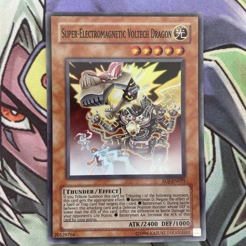 EOJ-EN031 Super-Electromagnetic Voltech Dragon Super Unlim Ed NM Yugioh Card