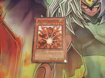 DLG1 Yugioh SENJU OF THE THOUSAND HANDS UNLIMITED TRADING CARD!