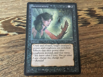 Transmutation - Legends Excellent Magic MTG