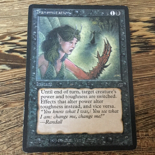 Transmutation - Legends Excellent Magic MTG