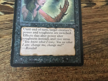 Transmutation - Legends Excellent Magic MTG (back)