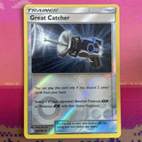 Pokemon Card Great Catcher Cosmic Ecipse Reverse Holo Uncommon 192/236 Near Mint