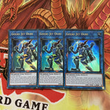 DUPO-EN023 x3 GOUKI JET OGRE YUGIOH CARDS