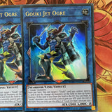 DUPO-EN023 x3 GOUKI JET OGRE YUGIOH CARDS