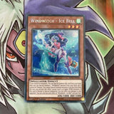 SHVA-EN046 Windwitch - Ice Bell Secret Rare 1st Edition NM Yugioh Card