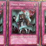 RP02-EN017 x3 YUGIOH Magic Drain Yugioh cards