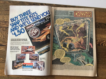 Comic - Dazzler #10 Dec. 1981 Marvel Comics (back)