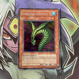 SDD-002 Sinister Serpent Prismatic Secret Rare UNL Edition LP Yugioh Card