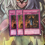 GLAS-EN073 x3 Swiftstrike Armor Common Excellent Condition Yugioh