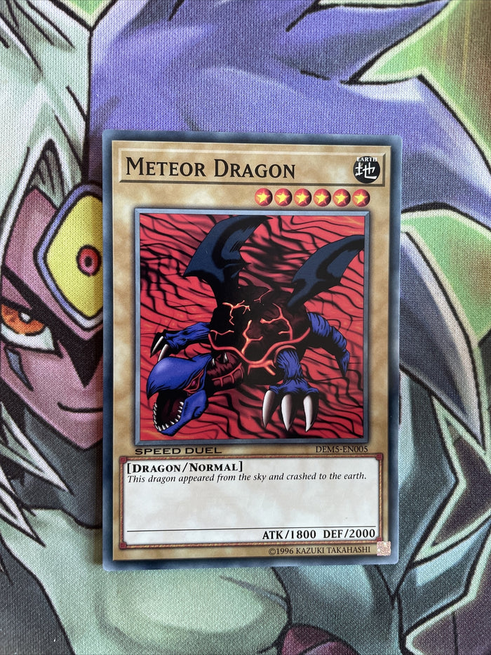 DEM5-EN005 Meteor Dragon Common Speed Duel UNL Edition NM Yugioh Card