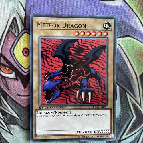 DEM5-EN005 Meteor Dragon Common Speed Duel UNL Edition NM Yugioh Card